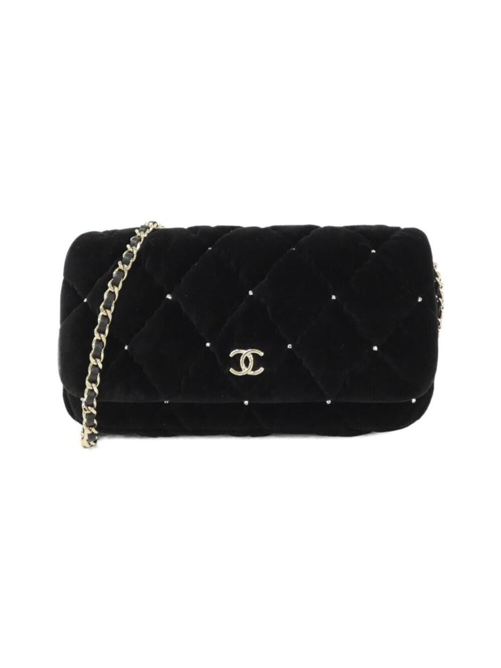 Chanel Chain Clutch Black